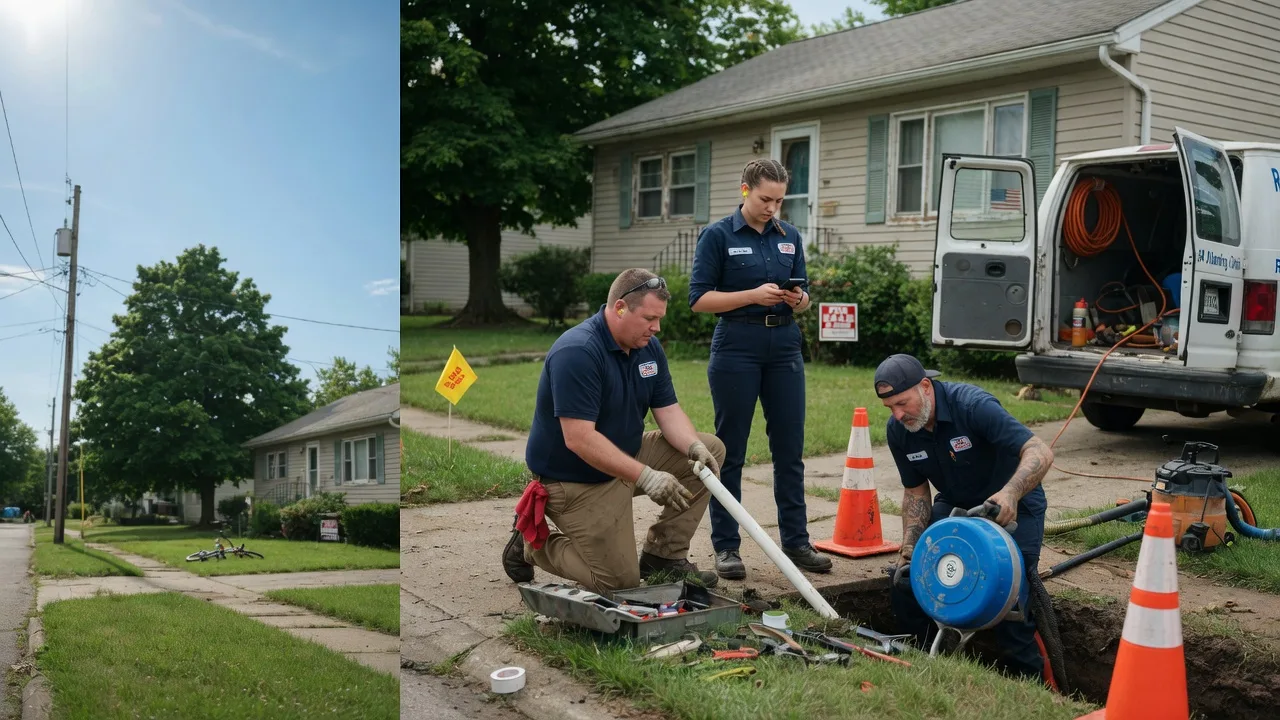 Sewer Line Repair in Berwick, IL near me